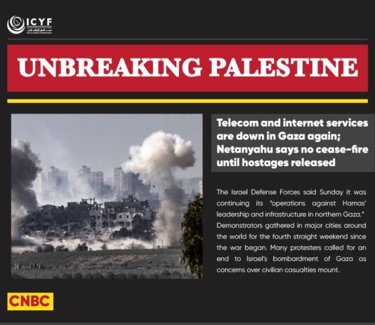 Telecom and internet services are down in Gaza again; Netanyahu says no cease-fire until hostages released
