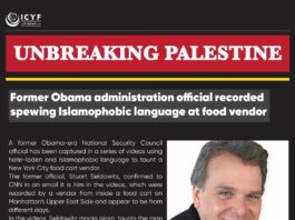Former Obama administration official recorded spewing Islamophobic language at food vendor