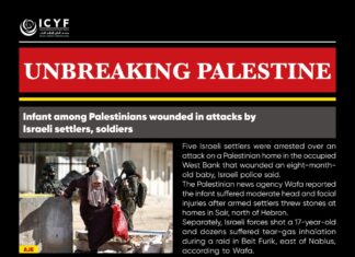 Infant among Palestinians wounded in attacks by Israeli settlers, soldiers